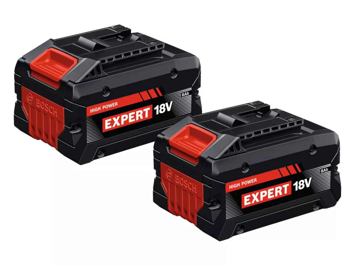 2x batteries Expert EXBA18V-80 BOSCH